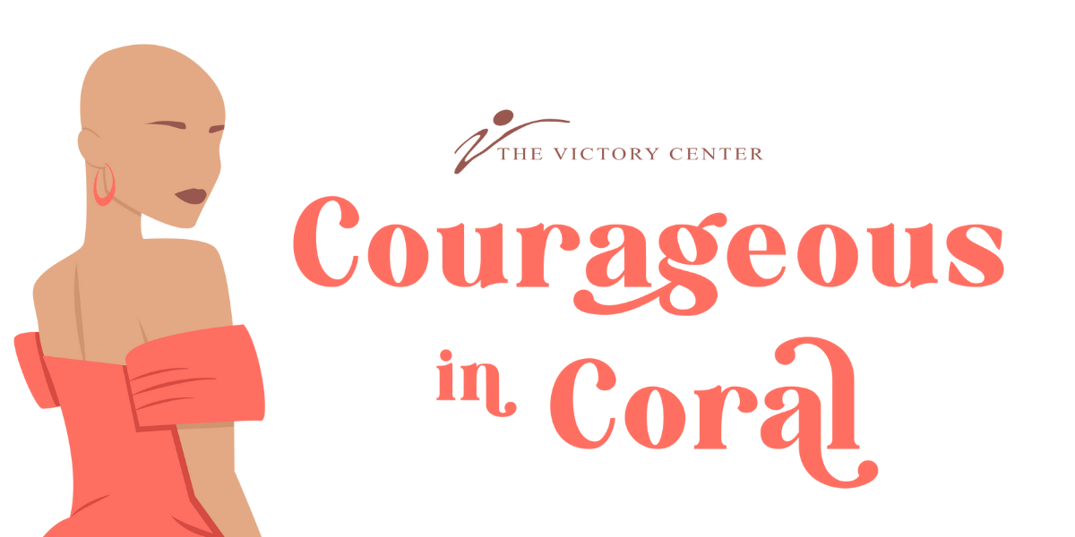 Courageous in Coral Logo