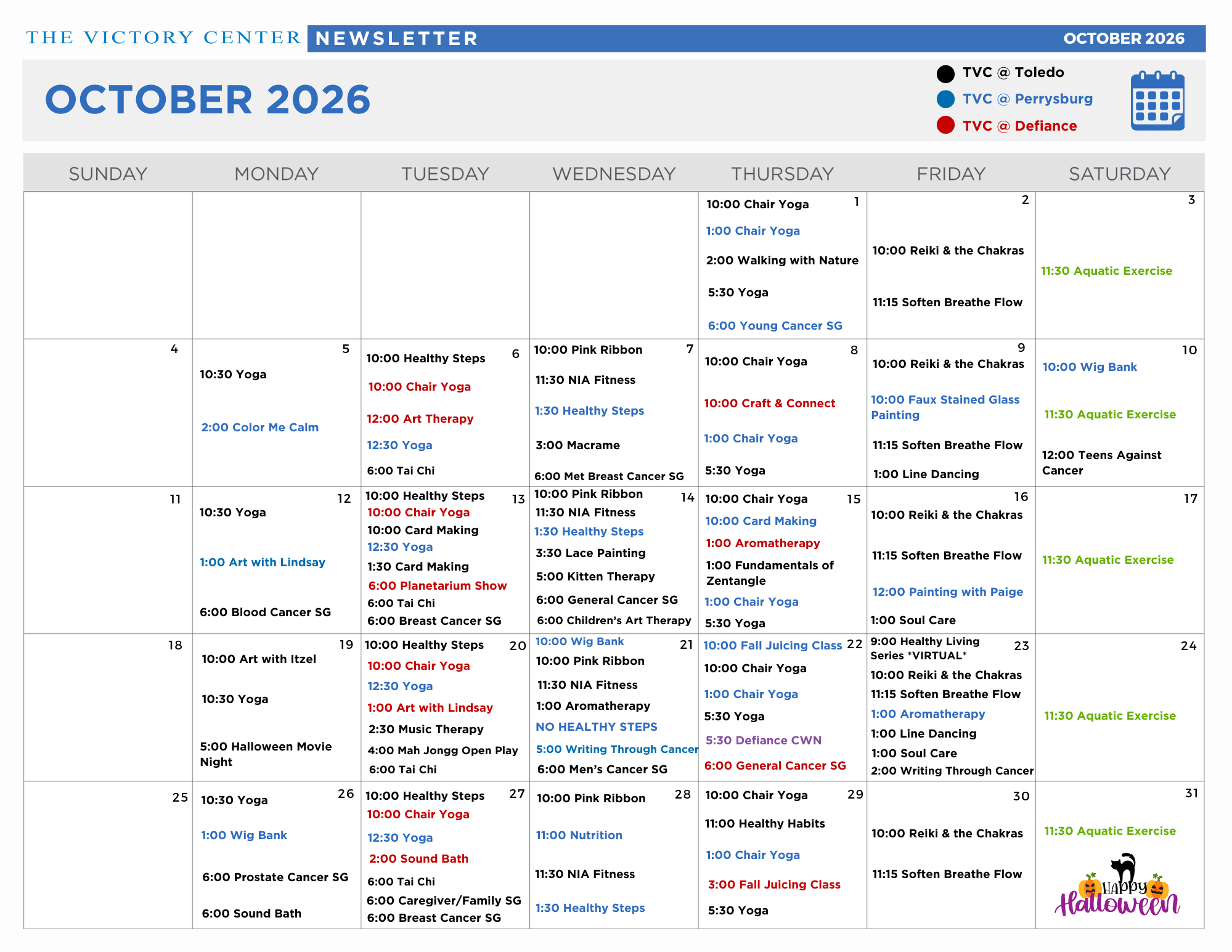 October 2026 Calendar
