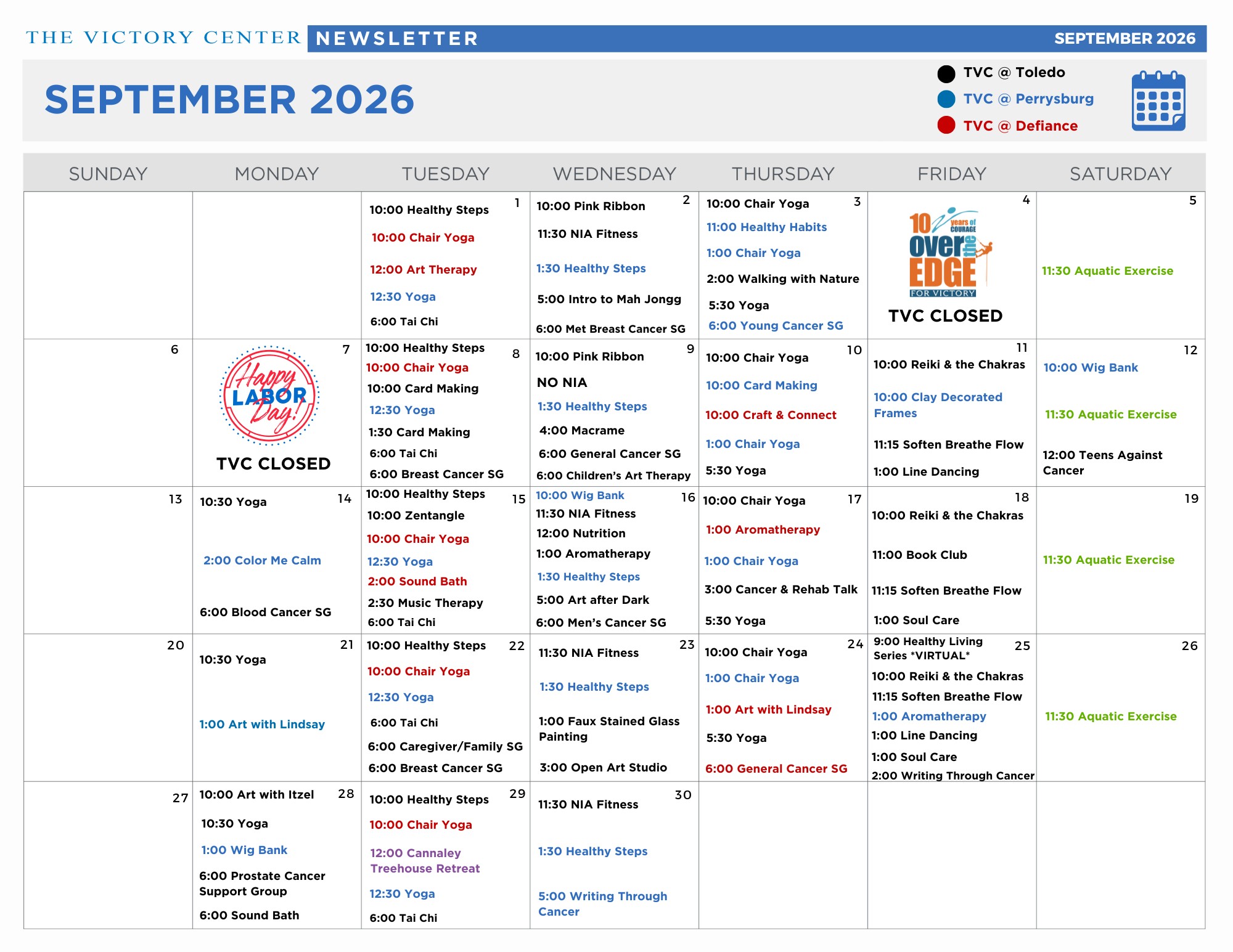 September 2026 Calendar